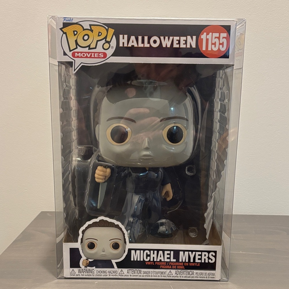Funko Pop Halloween Michael Myers Gray and Black Figure